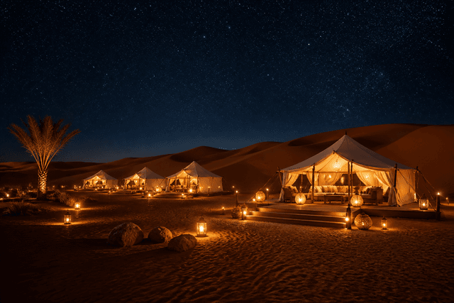 Desert & Mountain Camping experience in the UAE