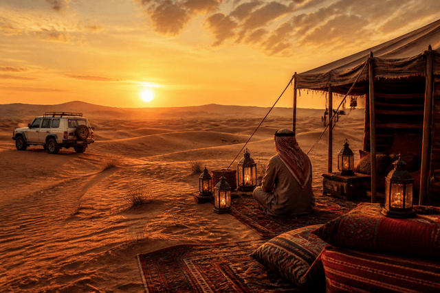 Desert Safari experience in the UAE