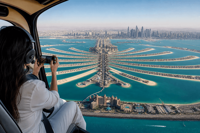 Helicopter Tour experience in the UAE
