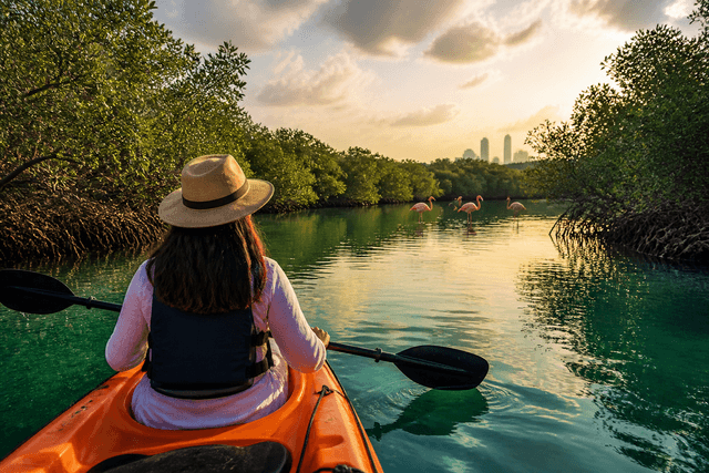 Mangrove Kayaking experience in the UAE