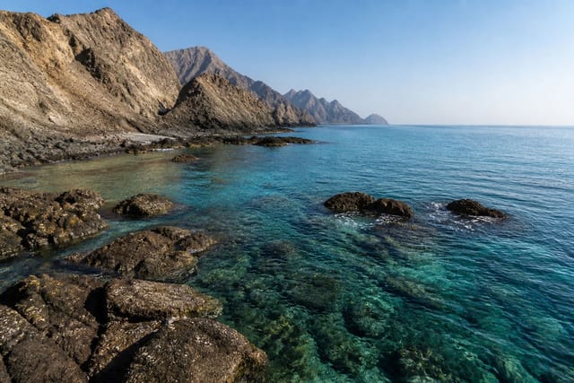UAE mountains and open landscape